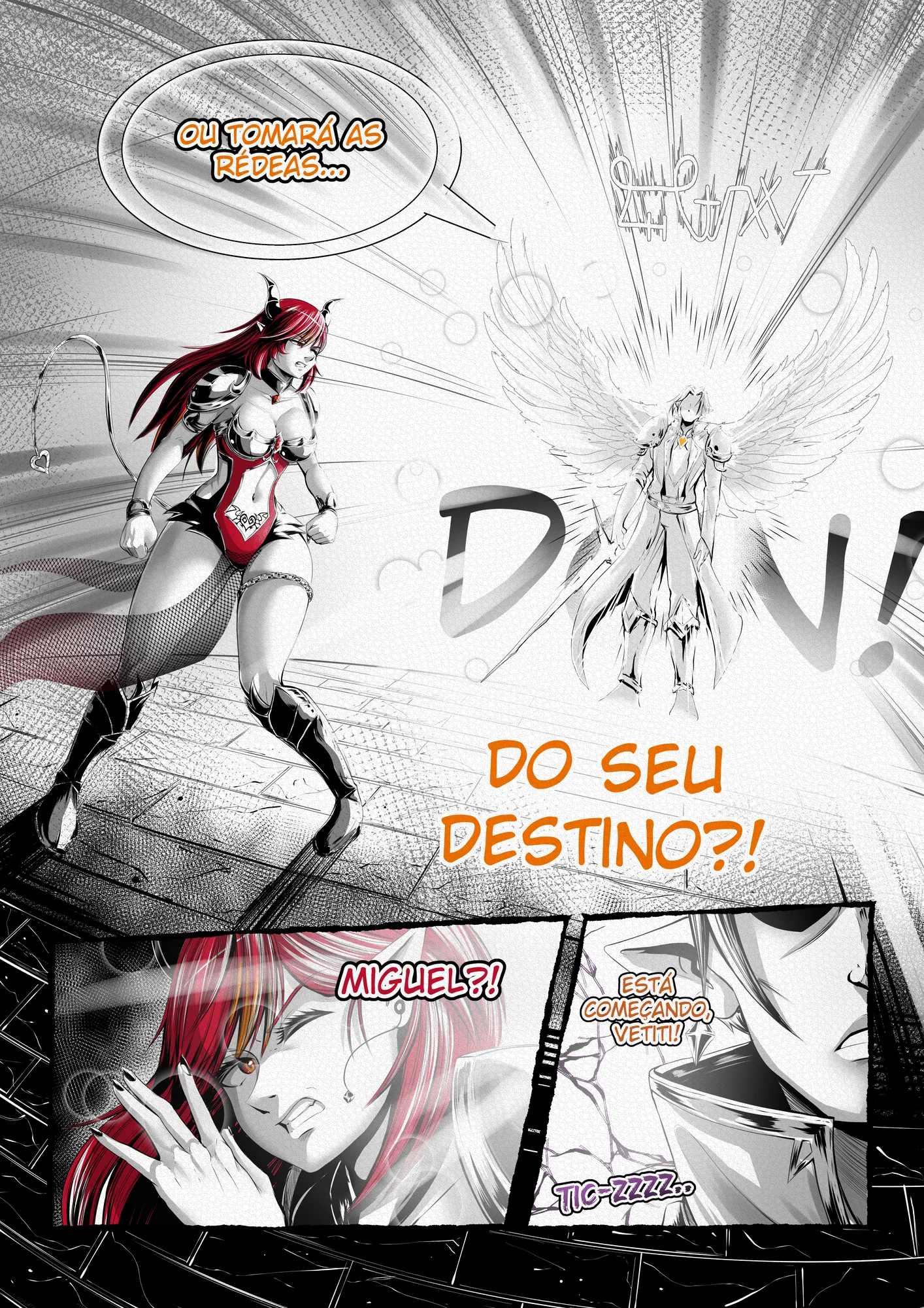 Páginas de Quadrinhos / Mangá 4